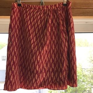 Maeve for Anthropologie short skirt.